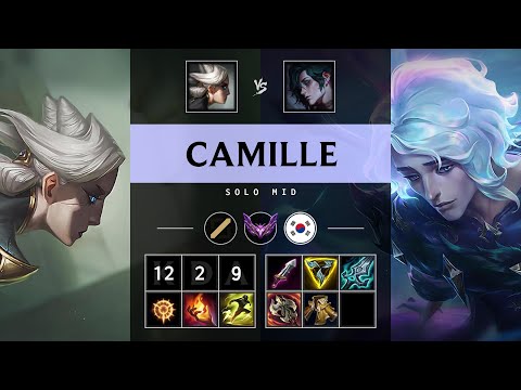 Camille Mid vs Hwei - KR Master Patch 25.08