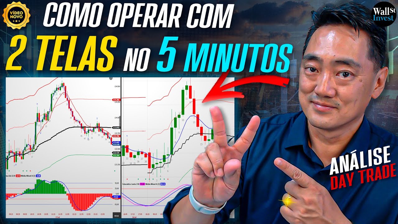 Como operar com duas tela no 5 min | Análise Day Trade com Masuda 01/10/2024