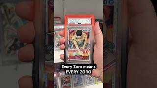 The reality of collecting every Zoro in a PSA 10 😅