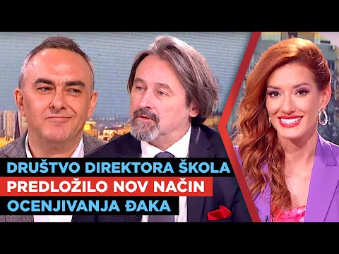 Društvo direktora škola predložilo nov način ocenjivanja đaka | Branislav Ranđelović, Milorad Dašić