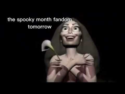 the spooky month fandom tomorrow