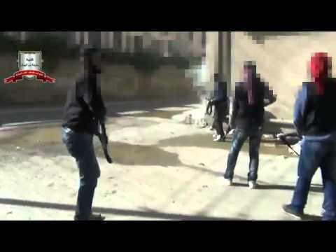 كتيبة حذيفة بن اليمان تهاجم قوات النظام على حاجز السكة في السبينة