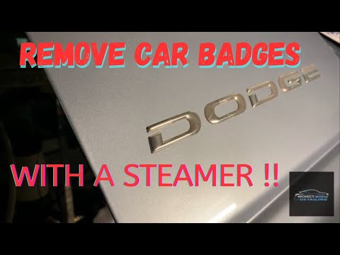 Thumbnail for How to remove car emblems ( rebadging badge delete )  without damaging your paint, using a steamer by Rebadging