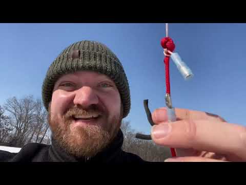 40’ Dipole Setup in 14° Weather - Winter Field Day 2022
