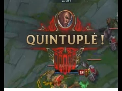 Lucian 1v5 pentakill