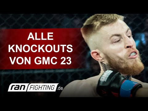 GMC 23: ALLE KNOCKOUTS + SUBMISSIONS - Flying Uwe, Maurice Adorf, Kerim Engizek - ran FIGHTING