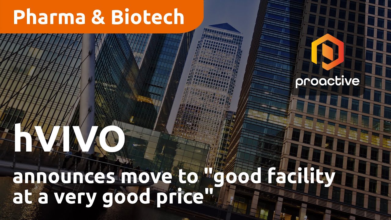 hVIVO announces move to "good facility at a very good price"