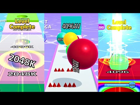 KING COMBO 👑 Ball Run 2048 💥 vs Infinity Mode ♾️ vs Ball Run Infinity | Ultimate Merge Run 2025-2026