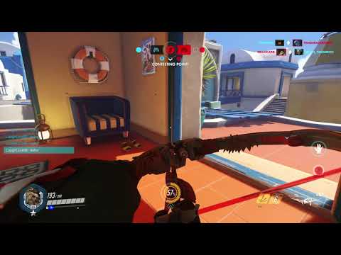 Overwatch: Old Hanzo was broken, not even trying to aim, that's sad. RIP scatter arrow.