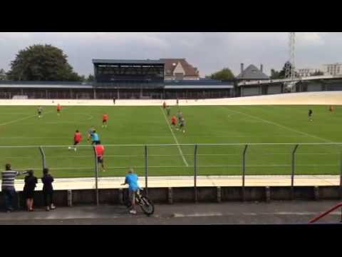 Entraînement du Stade Malherbe de Caen