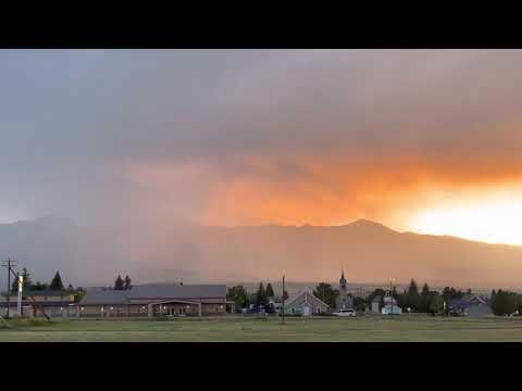 The Sunset in Westcliffe, CO - August 6, 2021