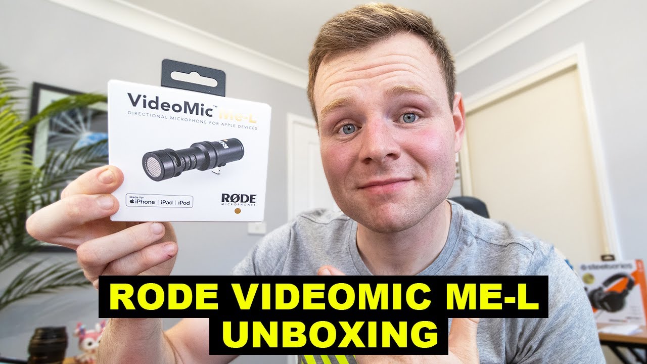 Rode VideoMic Me-L Unboxing and Sound Test | Directional Microphone for Apple Devices