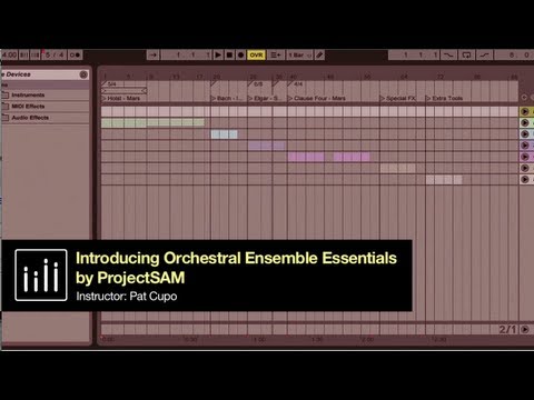 Dubspot Ableton Live Tutorial: ProjectSAM Orchestral Ensemble Essentials
