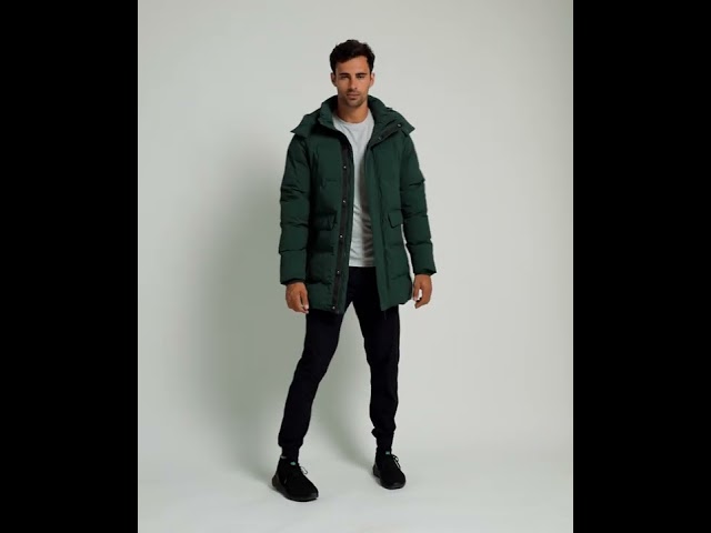 Vídeo relacionado con Superdry Hooded Sports Puffer Jacket Anorak, Negro, XXL para Hombre