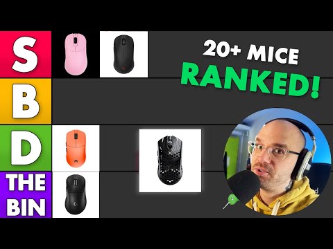 Gaming Mouse 2025 TIER LIST!