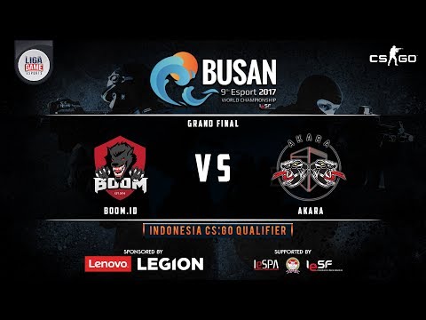 CS:GO Boom.id vs Akara - Road to Busan 9th Esports IeSF World Championship - Indonesia Qualifier