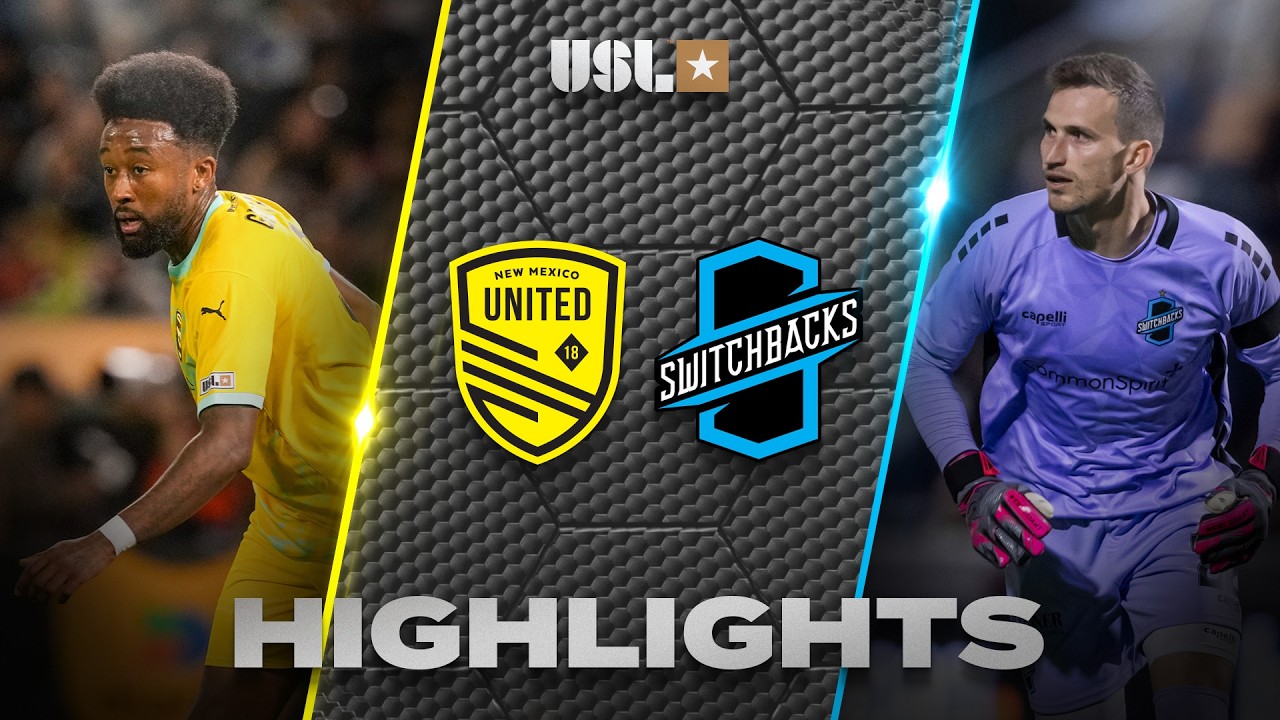 New Mexico United vs Colorado Springs Switchbacks Highlights