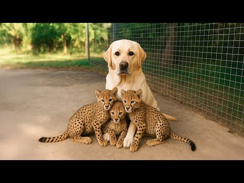 Pas je usvojio 3 geparda bez roditelja. Ali kada su odrasli, dogodilo se nešto STRAŠNO!
