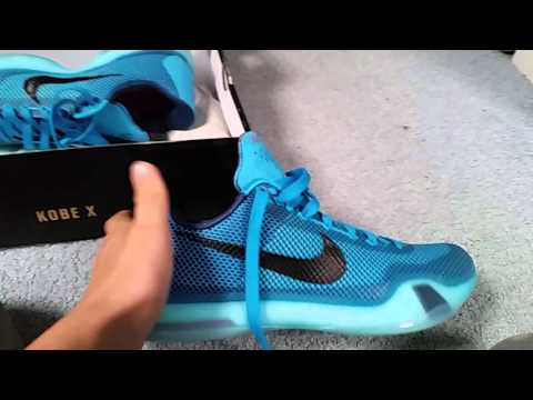 Kobe 10 *blue lagoon* review