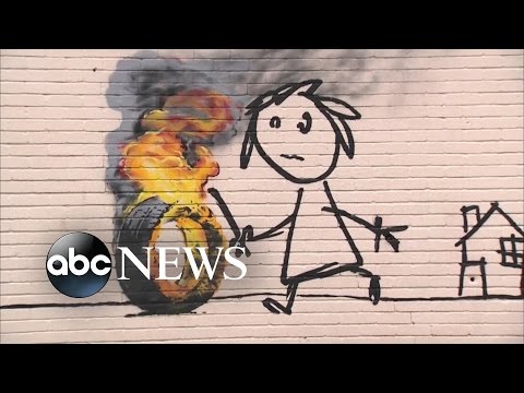 Banksy Surprises School Kids With Mural