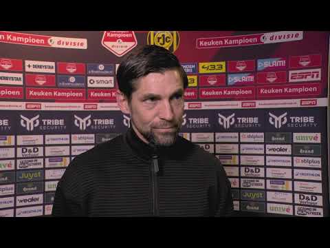 Van Dessel speaks the hard truth: "This is unworthy of Roda"