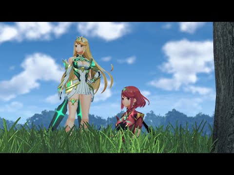 Pyra and Mythra Want To Be Together with Rex | Xenoblade Chronicles 2 Cutscene Nintendo Switch