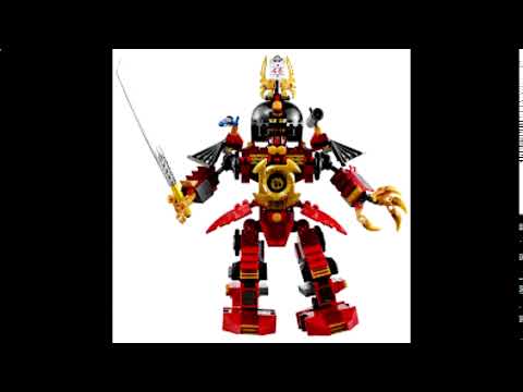 lego ninjago огненный робот кая 70615
