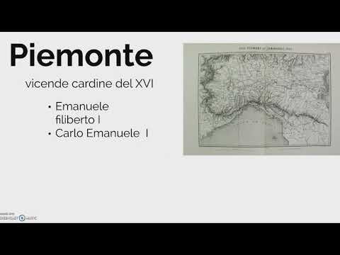 La storia del Piemonte