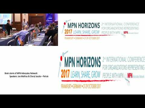 Brain storming Session of MPN Advocates Network - MPN Horizons 2017