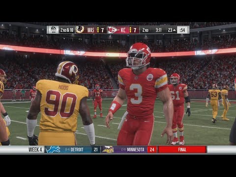Madden NFL 18 QB Franchise Chiefs Episode 6