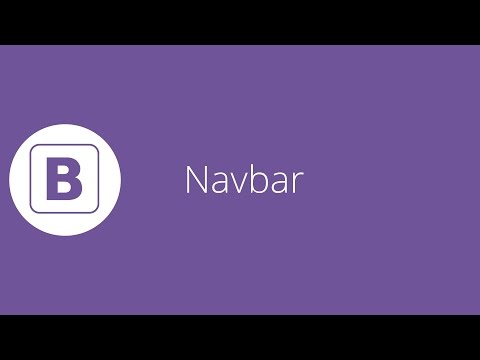 Bootstrap tutorial 18 - Navbar