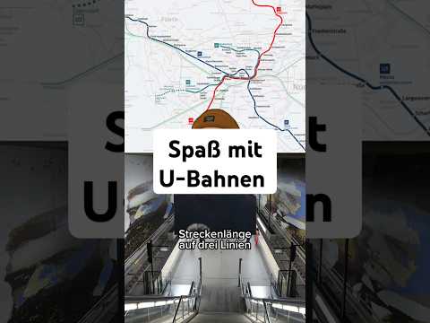 After the trams were so well received, now also subways #geography #germany #subway