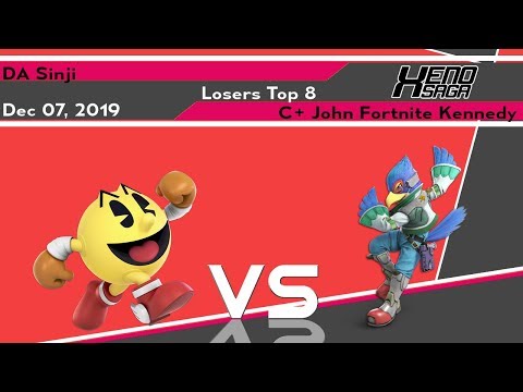 [Smash Ultimate] Xenosaga XXX (L.Top 8) - DA Sinji vs C+ John Fortnite Kennedy