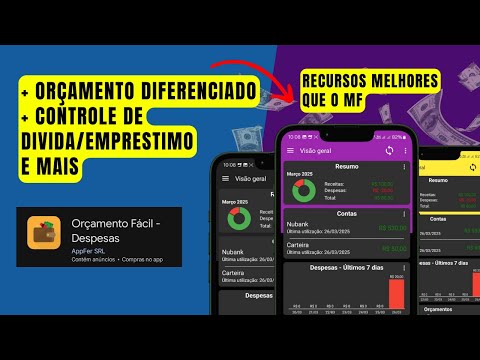 MELHOR que o MINHAS FINANÇAS? - App Orçamento Fácil