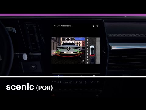 ajuda ao estacionamento dianteira/traseira/lateral - Renault