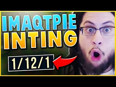 RANK 1 TRYNDAMERE GETS INTED BY IMAQTPIE! CAN HE CARRY HIM?!? - League of Legends