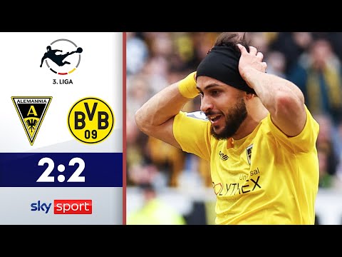 Aachen gibt Führung aus der Hand! | Alemannia Aachen - Borussia Dortmund II | Highlights - 3. Liga