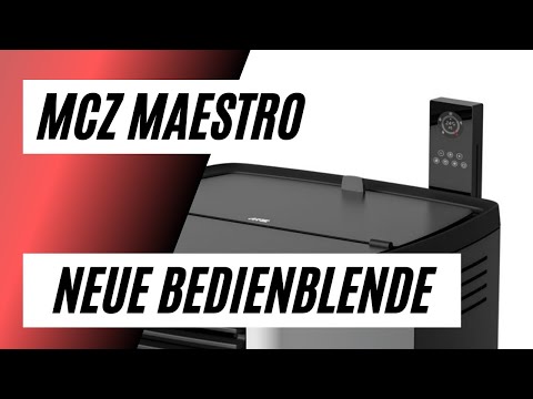 Neue MAESTRO Bedienblende M2 / MCZ Pelletkaminofen CLUB SUITE und EGO