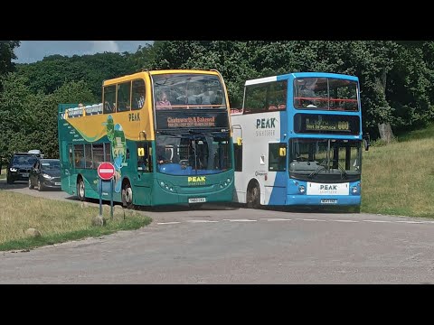 stagecoach Chesterfield 17643 W643 RND on loan peak sightseer 29.07.23