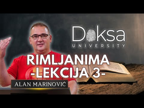 RIMLJANIMA 3 - Božja dobrota i savjest (Alan Marinović) - DOKSA Biblijska Škola