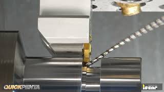 QuickPenta 24 de ISCAR | Ranurado, tronzado y torneado ligero