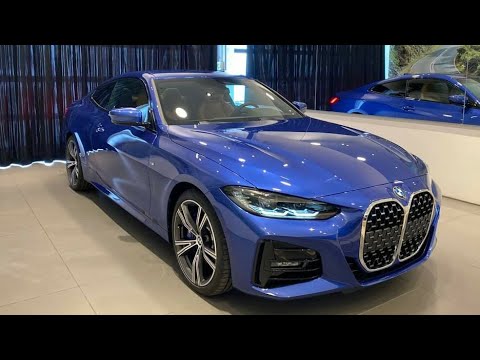2022 BMW 420i M Sport, Portimao Blue Color