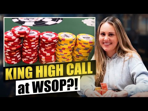 I Trusted My READ in the WSOP Main Event for the CHIPLEAD...Would YOU call?