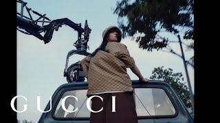 Gucci Billie Eilish for Gucci Horsebit 1955 in Demetra