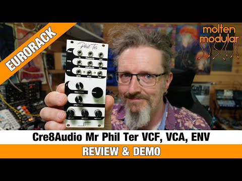 Cre8Audio Mr. Phil Ter - Eurorack Filter, VCA and Envelope module review