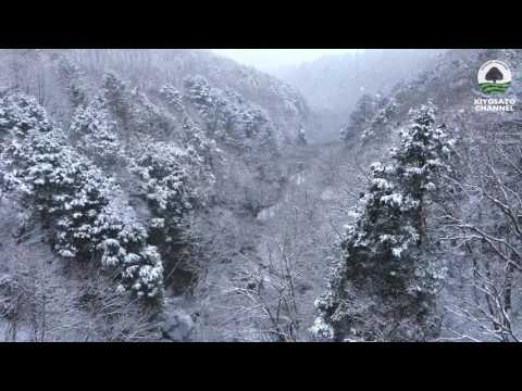 東沢大橋からの雪景色