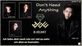 B.Heart (비하트) – Don’t Need Anything (필요없어) k-pop [german Sub]