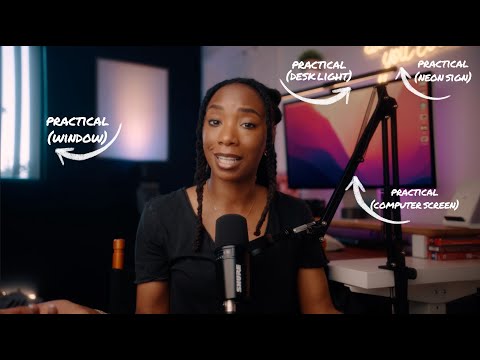 How to Light YouTube Videos with Practical Lights | Lighting 101