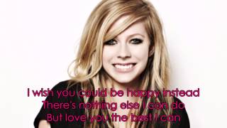 Avril Lavigne - Darlin (Lyrics)