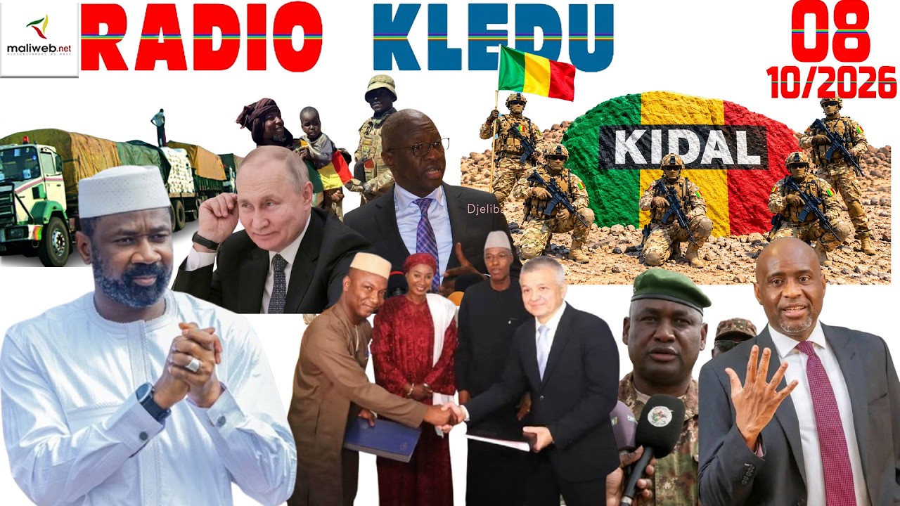 La Revue de Presse de la RADIO KLEDU du 08 Octobre 2026